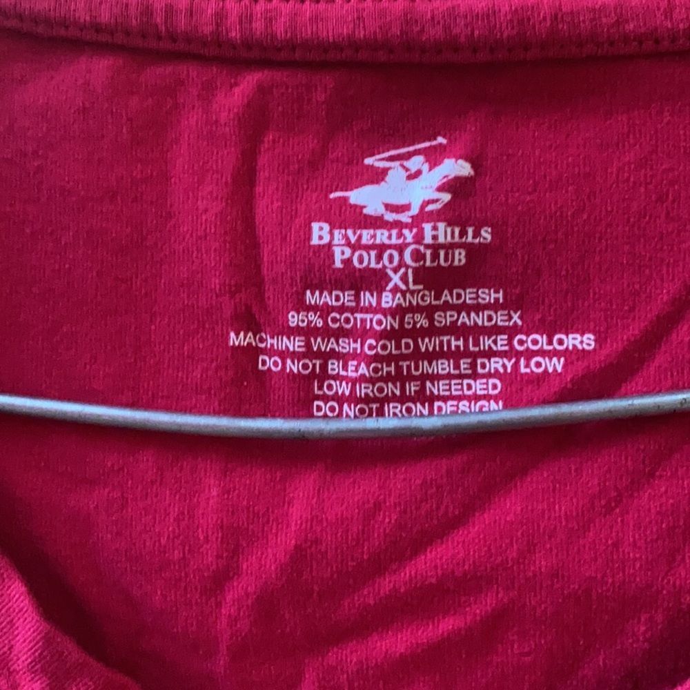 Beverly Hills Polo Club tee sz. XL - Picture 3 of 4